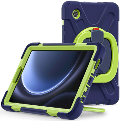 Tech-Protect X-Armor Dėklas Samsung Galaxy Tab A9 8.7 X110 / X115 - navy blue-green 1