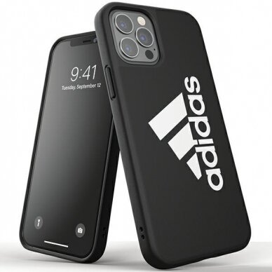 Telefono Dėklas Case ADIDAS - Iconic Sports Case for iPhone 12/12 Pro Juodas KOW068