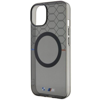 Telefono Dėklas Case BMW iPhone 14 Plus 6.7" Pilkas Pattern MagSafe GNZ022 1