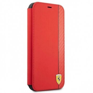 Telefono Dėklas Ferrari FESAXFLBKP13SRE iPhone 13 mini 5.4" Raudonas KOW068 2