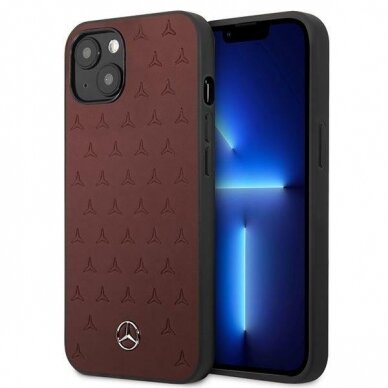 Telefono Dėklas Mercedes MEHCP13SPSQRE iPhone 13 mini 5,4" Bordo KOW068