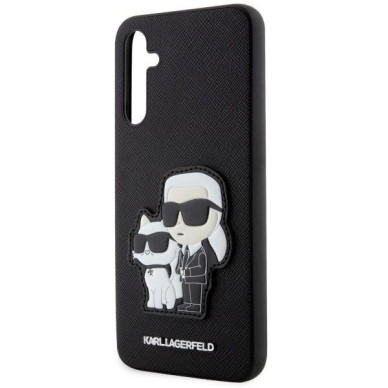 Telefono Dėklas Samsung Galaxy A54 5G Karl Lagerfeld Eco Leather TPU Juodas