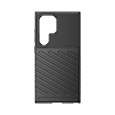 Telefono Dėklas Thunder Case armored case for Samsung Galaxy S24 Ultra - Juodas 3