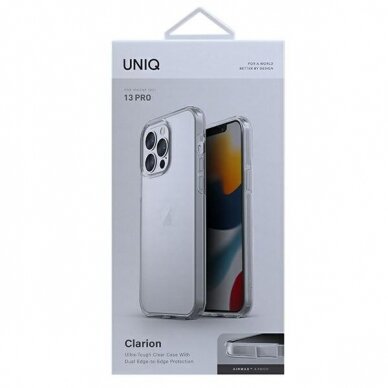 Telefono Dėklas UNIQ etui Clarion iPhone 13 Pro / 13 6,1" Skaidrus KOW068 7