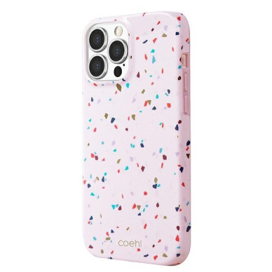 Telefono Dėklas UNIQ etui Coehl Terrazzo iPhone 13 Pro / 13 6,1" Rožinis KOW068