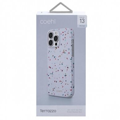 Telefono Dėklas UNIQ etui Coehl Terrazzo iPhone 13 Pro Max 6,7" Baltas KOW068 1