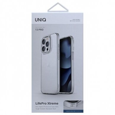 Telefono Dėklas UNIQ etui LifePro Xtreme iPhone 13 Pro / 13 6,1" Skaidrus KOW068 5