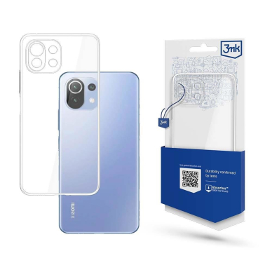 Telefono Dėklas Xiaomi Mi 11 Lite 4G/5G/11 Lite 5G NE - 3mk Clear Case Skaidrus KOW068