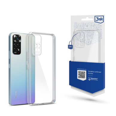 Telefono Dėklas Xiaomi Redmi Note 11 Pro 4G/5G - 3mk Clear Case Skaidrus KOW068