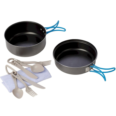 Tourist tableware cutlery SET 2 people.