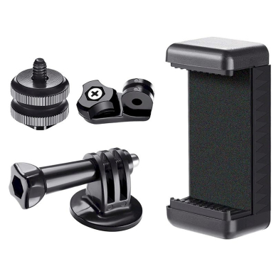 Tripod phone tripod photosball head - Juodas 3