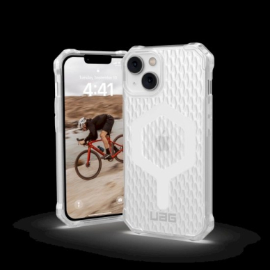 UAG Essential Armor - Apsauginis dėklas skirta iPhone 14 Plus pritaikyta su MagSafe (frosted ice) 1