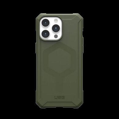 UAG Essential Armor Magsafe - Apsauginis dėklas skirta iPhone 15 Pro Max (olive)