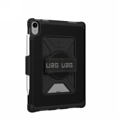 UAG Metropolis case iPad 10.9&quot; 10th generation with Apple Pencil and palm holder - juodas 1