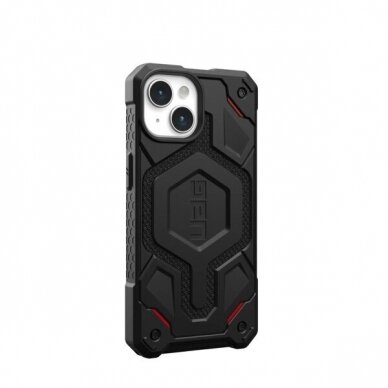 UAG Monarch - Apsauginis dėklas skirta iPhone 13/14 pritaikyta su MagSafe (kevlar-Juodas) 3