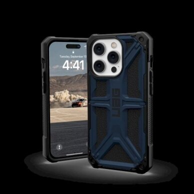 UAG Monarch - Apsauginis dėklas skirta iPhone 14 Pro (mallard) 1