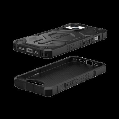 UAG Monarch Pro - Apsauginis dėklas skirta iPhone 15 pritaikyta su MagSafe (carbon fiber) 2