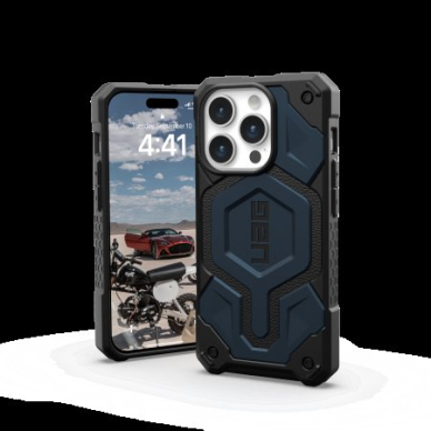 UAG Monarch Pro - Apsauginis dėklas skirta iPhone 15 Pro, MagSafe pritaikyta (Mallard) 1