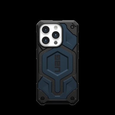 UAG Monarch Pro - Apsauginis dėklas skirta iPhone 15 Pro, MagSafe pritaikyta (Mallard)