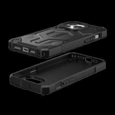 UAG Monarch Pro - Apsauginis dėklas skirta iPhone 15 Pro Max, pritaikyta su MagSafe (carbon fiber) 2