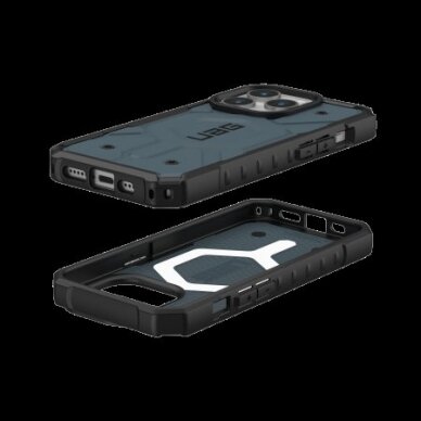 UAG Pathfinder Magsafe - Apsauginis dėklas skirta iPhone 15 Pro (cloud Mėlynas) 2