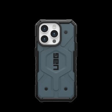 UAG Pathfinder Magsafe - Apsauginis dėklas skirta iPhone 15 Pro (cloud Mėlynas)