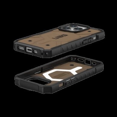 UAG Pathfinder Magsafe - Apsauginis dėklas skirta iPhone 15 Pro (dark earth) 2