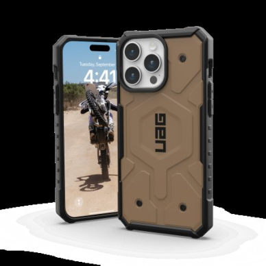 UAG Pathfinder Magsafe - Apsauginis dėklas skirta iPhone 15 Pro Max (dark earth) 1