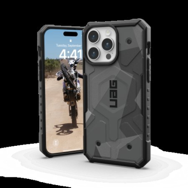 UAG Pathfinder MagSafe - Apsauginis dėklas skirta iPhone 15 Pro Max (geo camo) 1