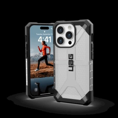 UAG Plasma - Apsauginis dėklas skirta iPhone 15 Pro (ice) 1