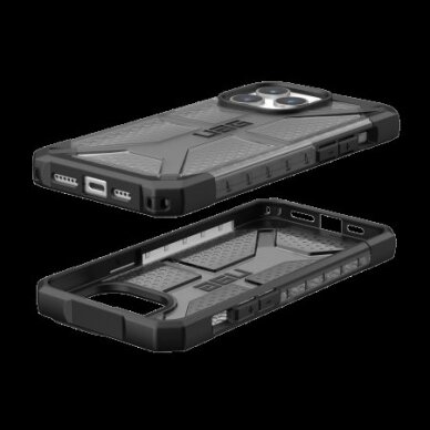 UAG Plasma - Apsauginis dėklas skirta iPhone 15 Pro Max (ash) 2