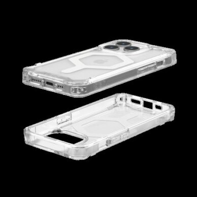 UAG Plyo Magsafe - Apsauginis dėklas skirta iPhone 15 Pro pritaikyta su MagSafe (ice-Baltas) 2