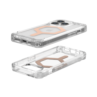 UAG Plyo Magsafe - Apsauginis dėklas skirta iPhone 15 Pro pritaikyta su MagSafe (ice-rose gold) 2