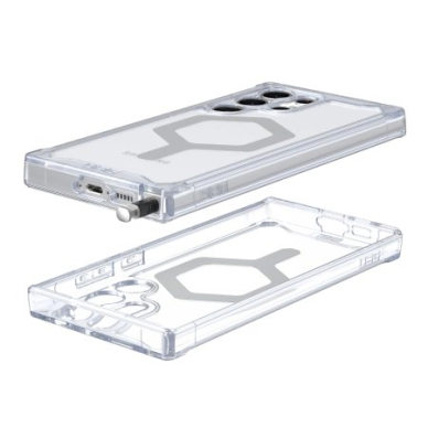 UAG Plyo Pro Dėklas Samsung Galaxy S23 Ultra 5G built-in magnetic module - Permatomas 2