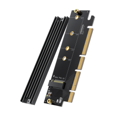 Ugreen expansion card adapter PCIe 4.0 x16 to M.2 NVMe M-Key Juodas (CM465)