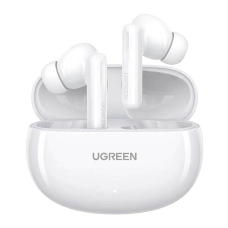 Ugreen HiTune T6 wireless AusinėsANC function + USB-A - USB-C Kabelis - baltas