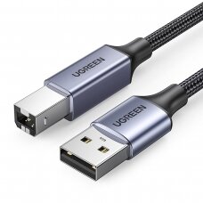 Ugreen USB Type B printer cable (male) - USB 2.0 (male) 480 Mbps 5 m Juodas (US369 90560)