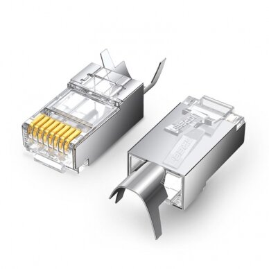 Ugreen 10x modular plug connector RJ45 8P8C Cat 6A Cat 7 (70316) (ctz220)