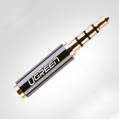 Ugreen audio adapter jack 3.5mm male to jack 2.5mm female Juodas (20502) 2