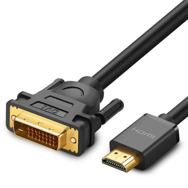 Ugreen bi-directional cable HDMI - DVI 2m black (HD106)