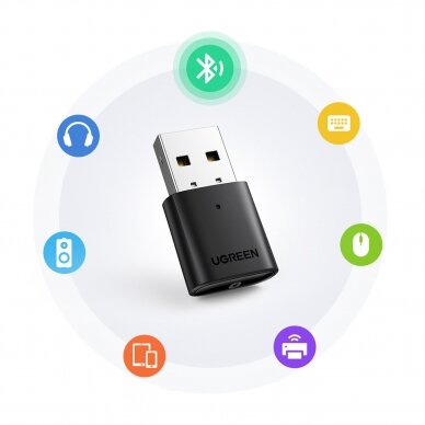 Ugreen Bluetooth 5.0 USB-A adapter black (CM390) 3