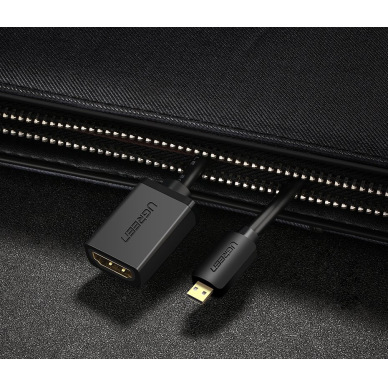 Ugreen cable adapter cable HDMI adapter - micro HDMI 19 pin 20cm black (20134) 8