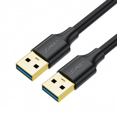 Ugreen cable USB-A - USB-A 5Gb/s 0.5m black (US128)