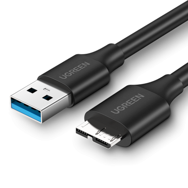 Ugreen Cable USB-C - Micro USB-B 3.0 5Gb/s 1m black (US130)