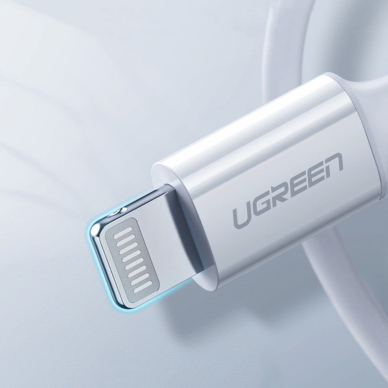 Ugreen cable USB cable - Lightning 3A 0.5 m white (US171) 5