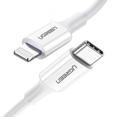 Ugreen cable USB cable - Lightning 3A 0.5 m white (US171)