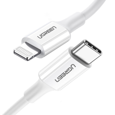 Ugreen cable USB cable - Lightning 3A 1.5 m white (US171)