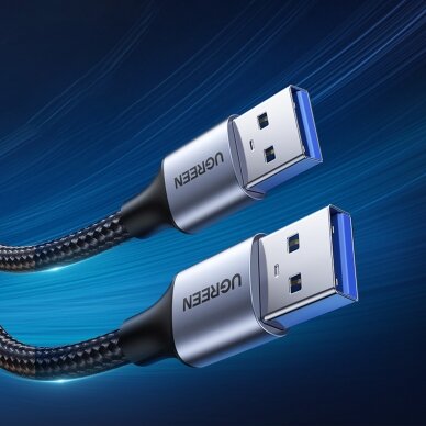 Ugreen cable USB cable - USB 3.0 5Gb/s 0.5m gray (US373) 6