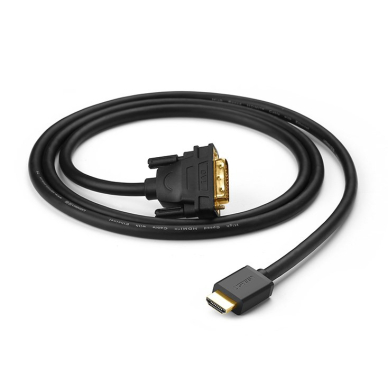 Ugreen HDMI - DVI kabelis 4K 60Hz 30AWG 1m juodas (30116) 1