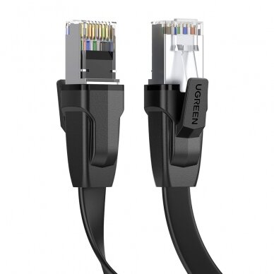 Ugreen LAN cable Ethernet Cat.8 U / FTP flat 2m black (NW134) 1